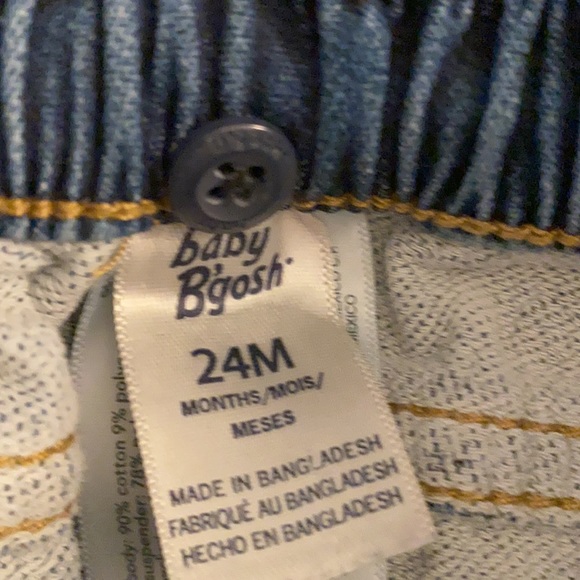 24 months, boys Osh Kosh jeans and Gildan 2T tie dye T-shirt - Picture 5 of 7